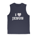I love Jesus Muscle Top for Adults - Classic Style Muscle Tee