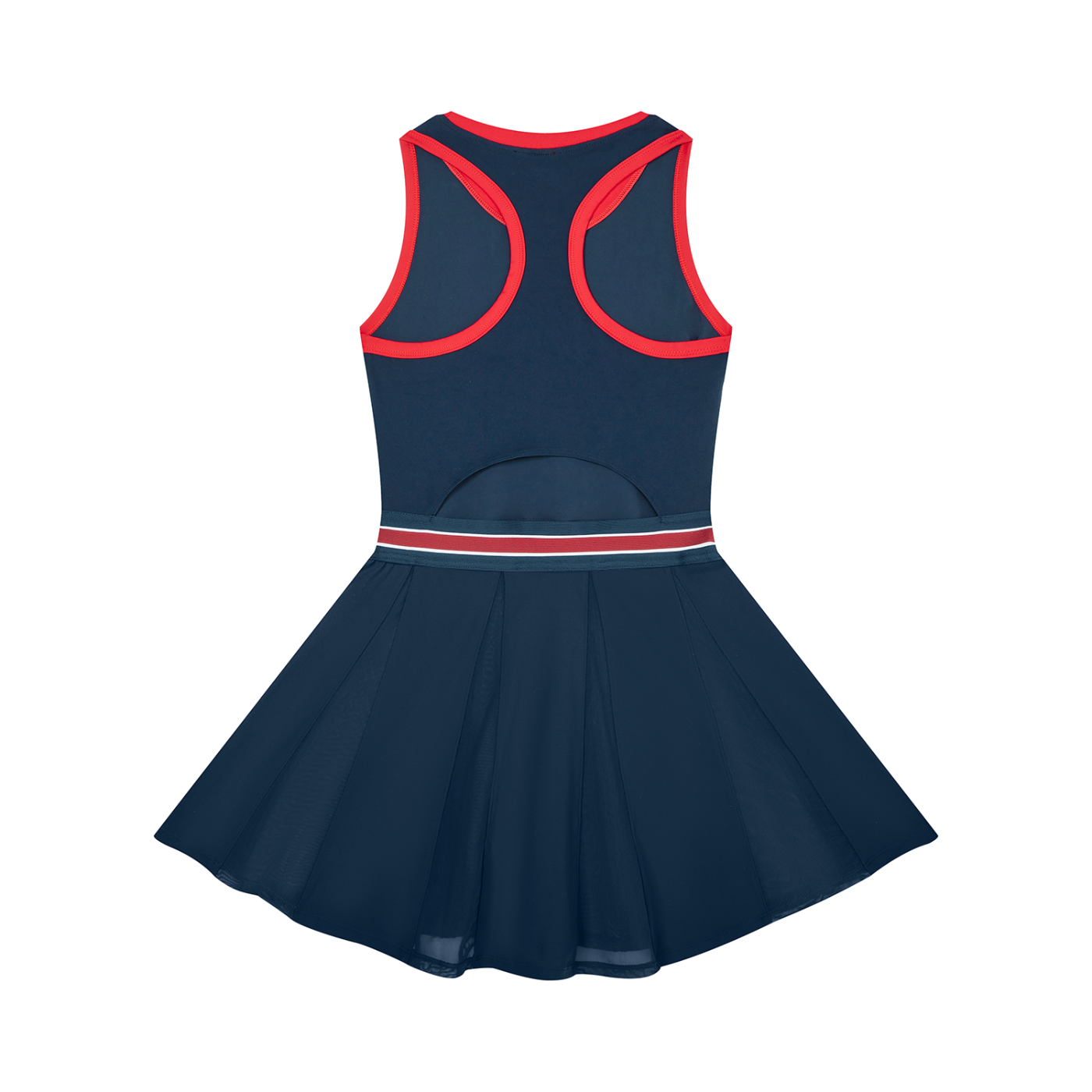 DOPE Women's Color Block A-Line Sleeveless Dress