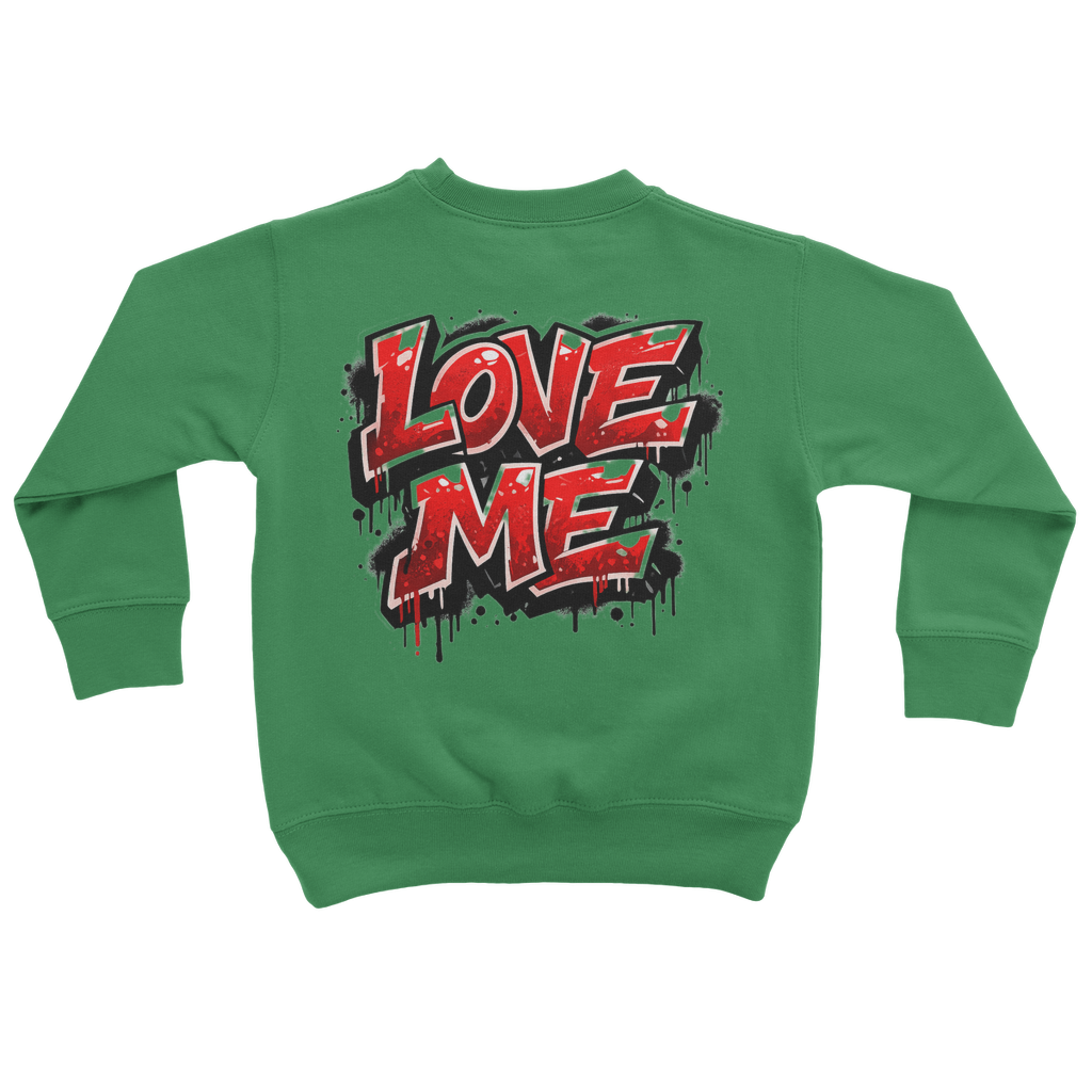 Broken Hearted Bear Classic Kids Sweatshirt