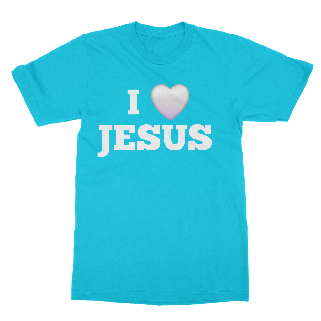 I Love Jesus T-Shirt - Classic Adult Faith-Inspired Christian Apparel