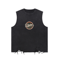 Dope Snow Washed Raw-Hem Tank Top