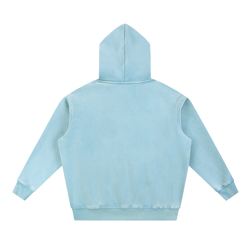 Dope Snow Wash Fleece Oversize Hoodie