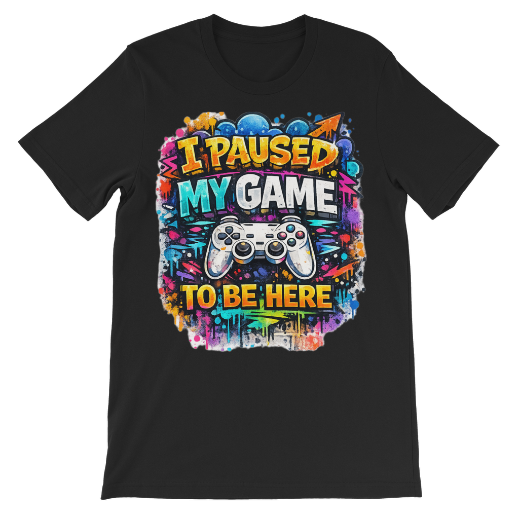 I paused my game Classic Kids T-Shirt