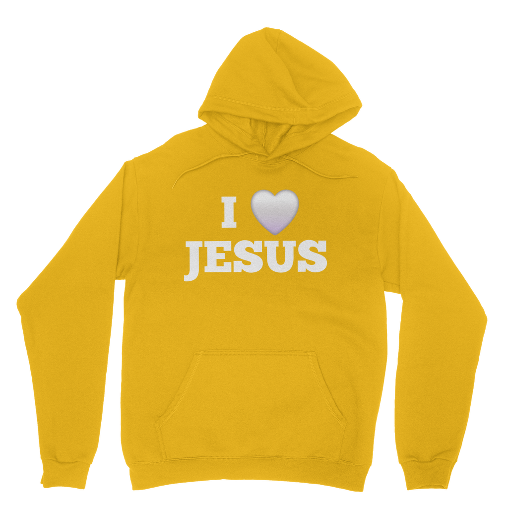 I love Jesus Hoodie for Everyday Comfort - Classic Adult Style