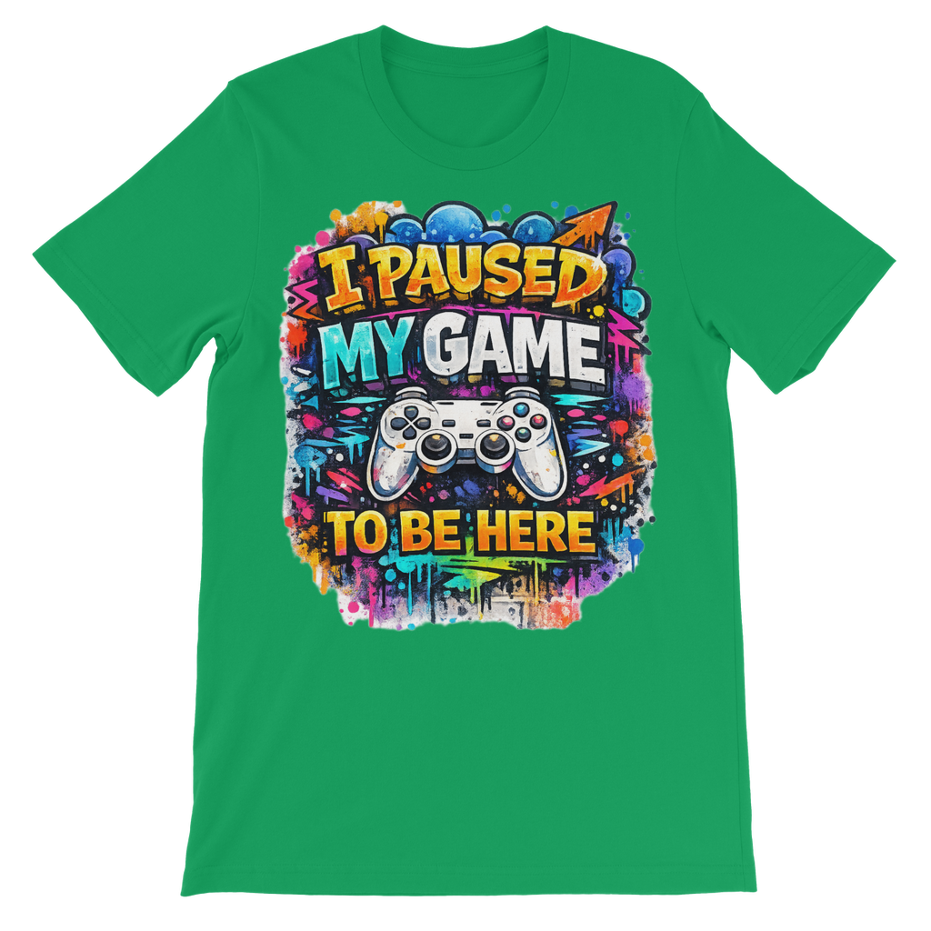 I paused my game Classic Kids T-Shirt