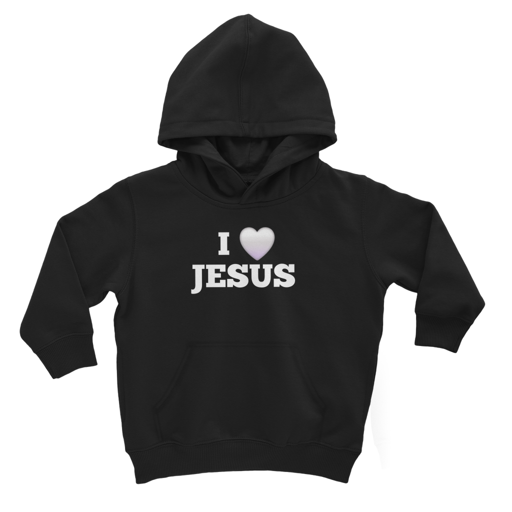 I love Jesus Hoodie for Kids - Classic Design Kids Sweatshirt