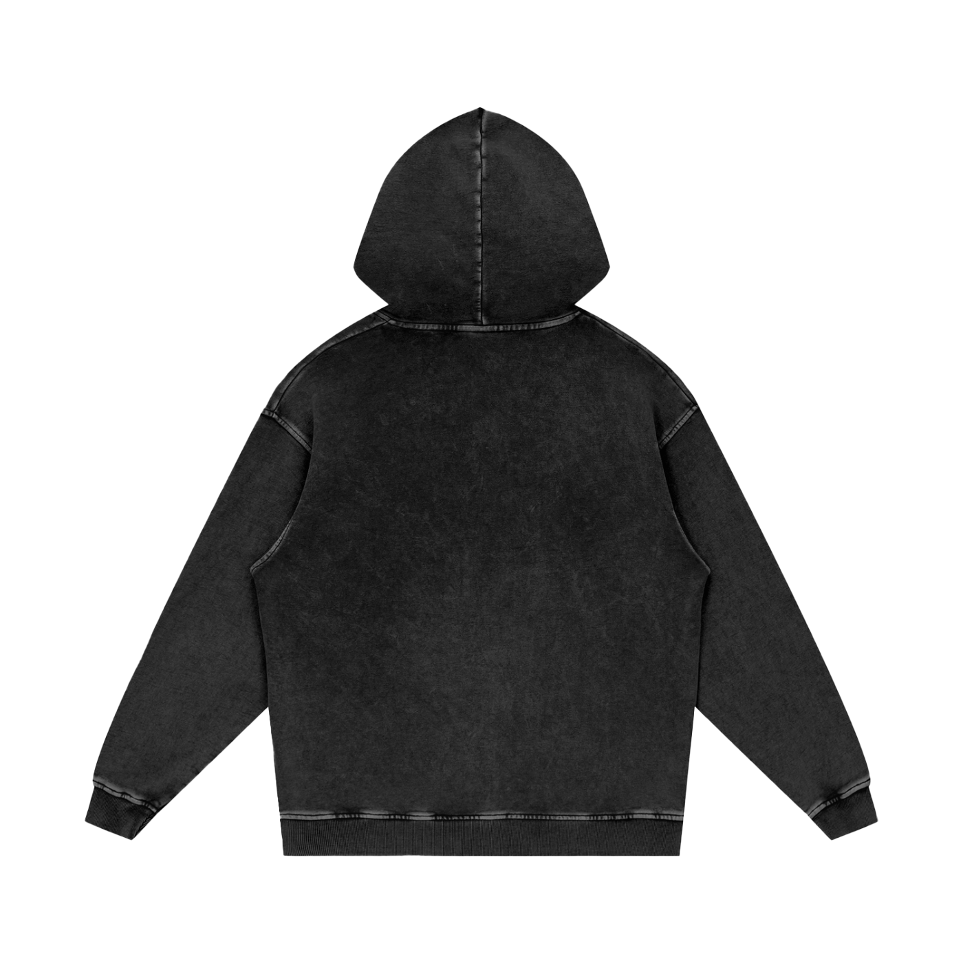 Msfbrownie Washed Loose Cotton Hoodie