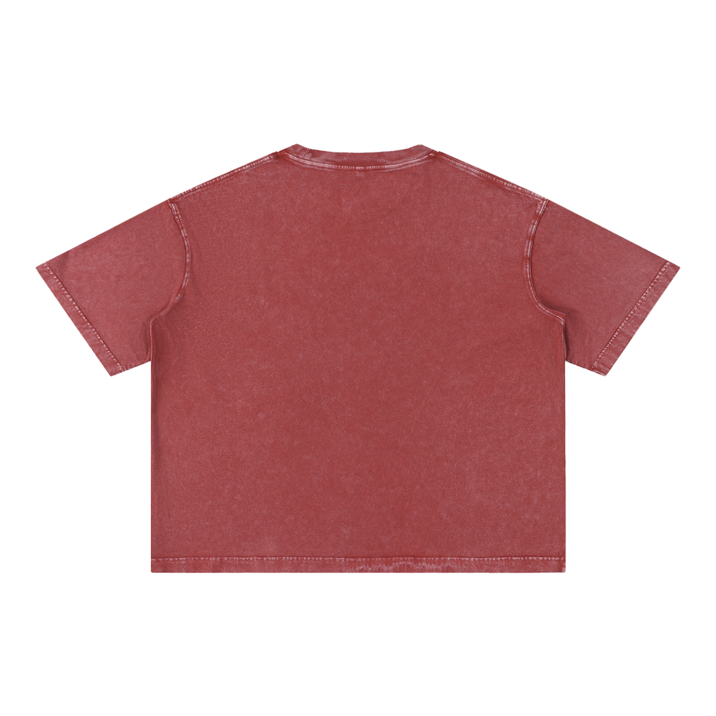 IAKAM Limited Edition  Mineral Wash Boxy Cotton T-Shirt