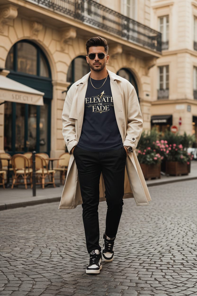 Elevate or Fade Graphic Tee - Street