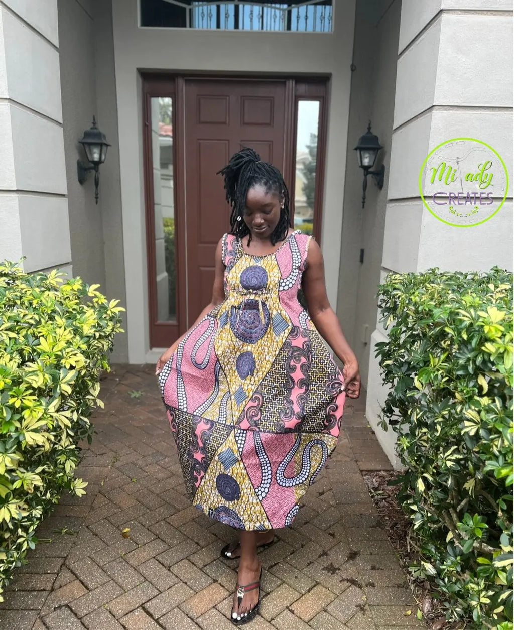 Milladys Fashionable Bubble Dress Imani - IAKAM