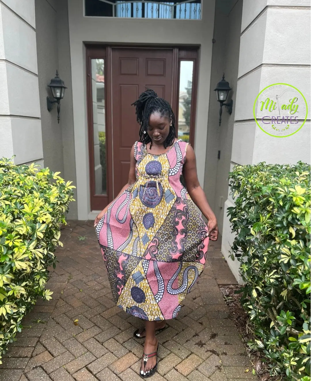 Milladys Fashionable Bubble Dress Imani - IAKAM