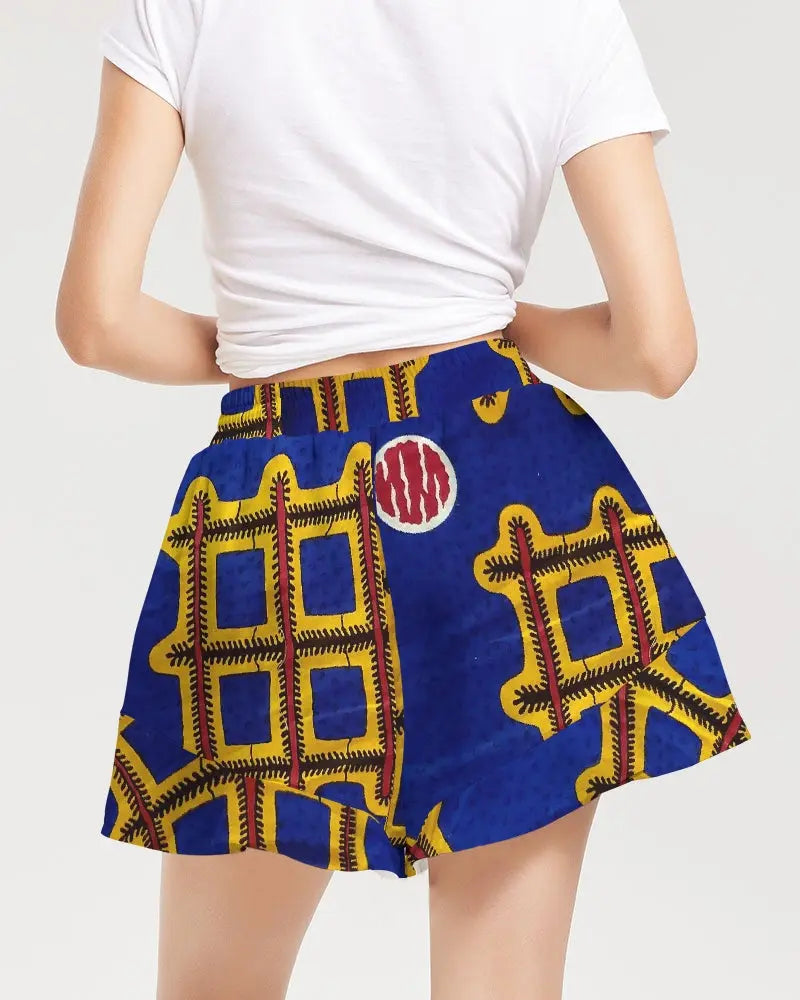Addison Women's Ruffle Shorts - IAKAM