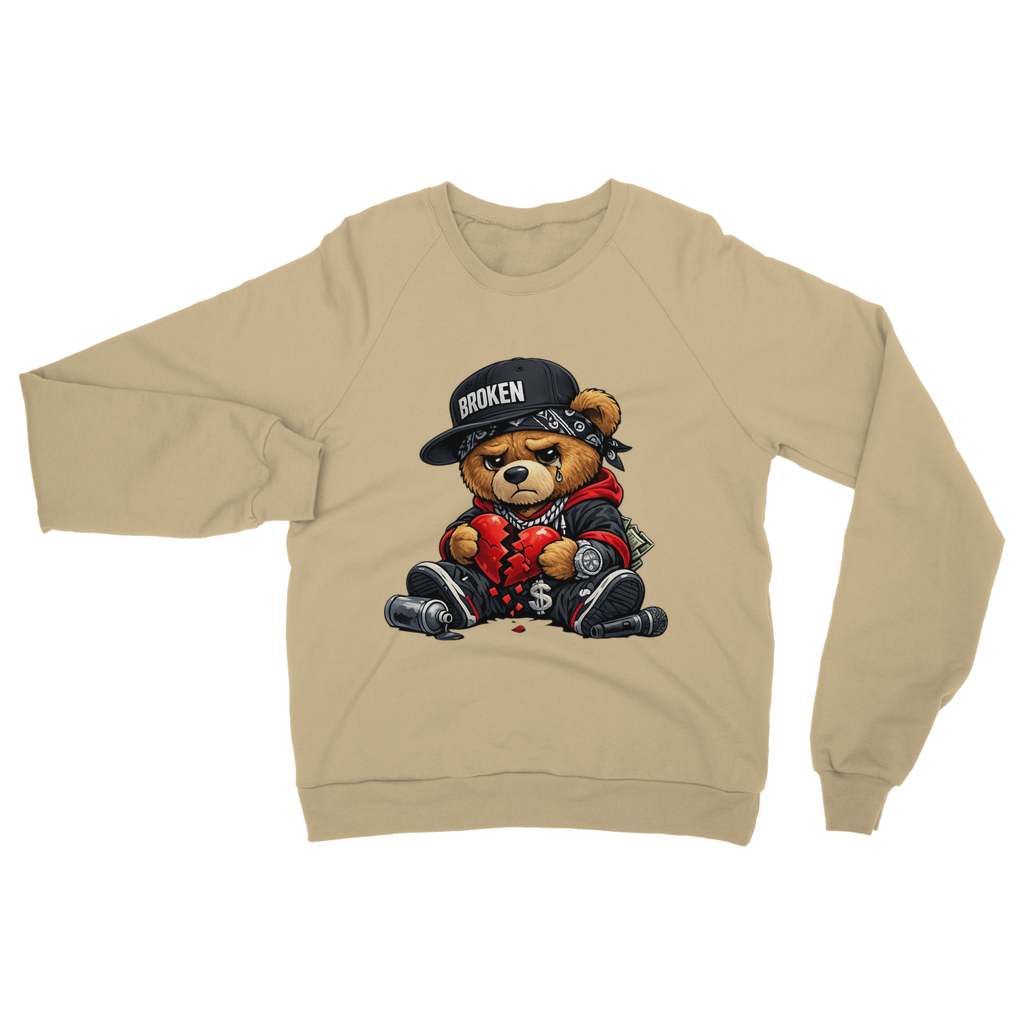 Broken Hearted Bear Classic Adult Sweatshirt