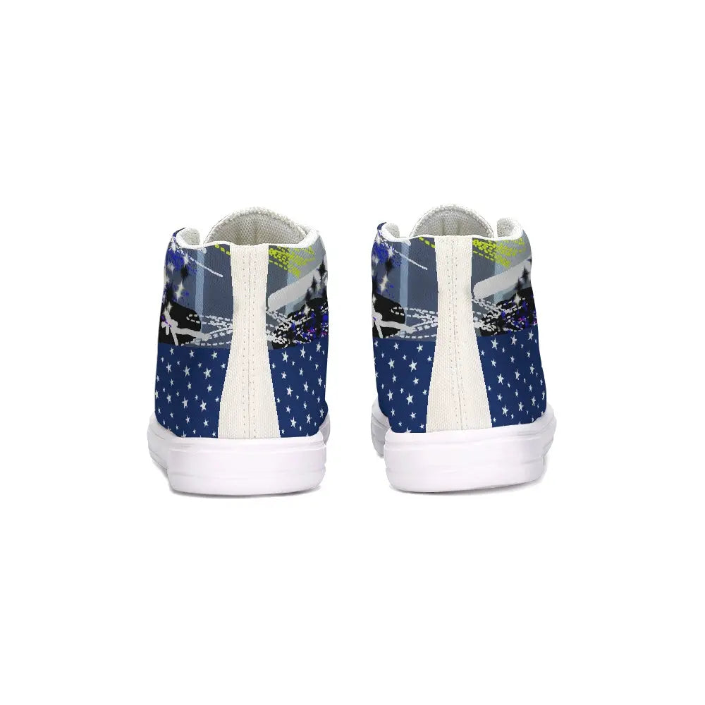 IAKAM Kids Hightop Canvas Shoe IME - IAKAM