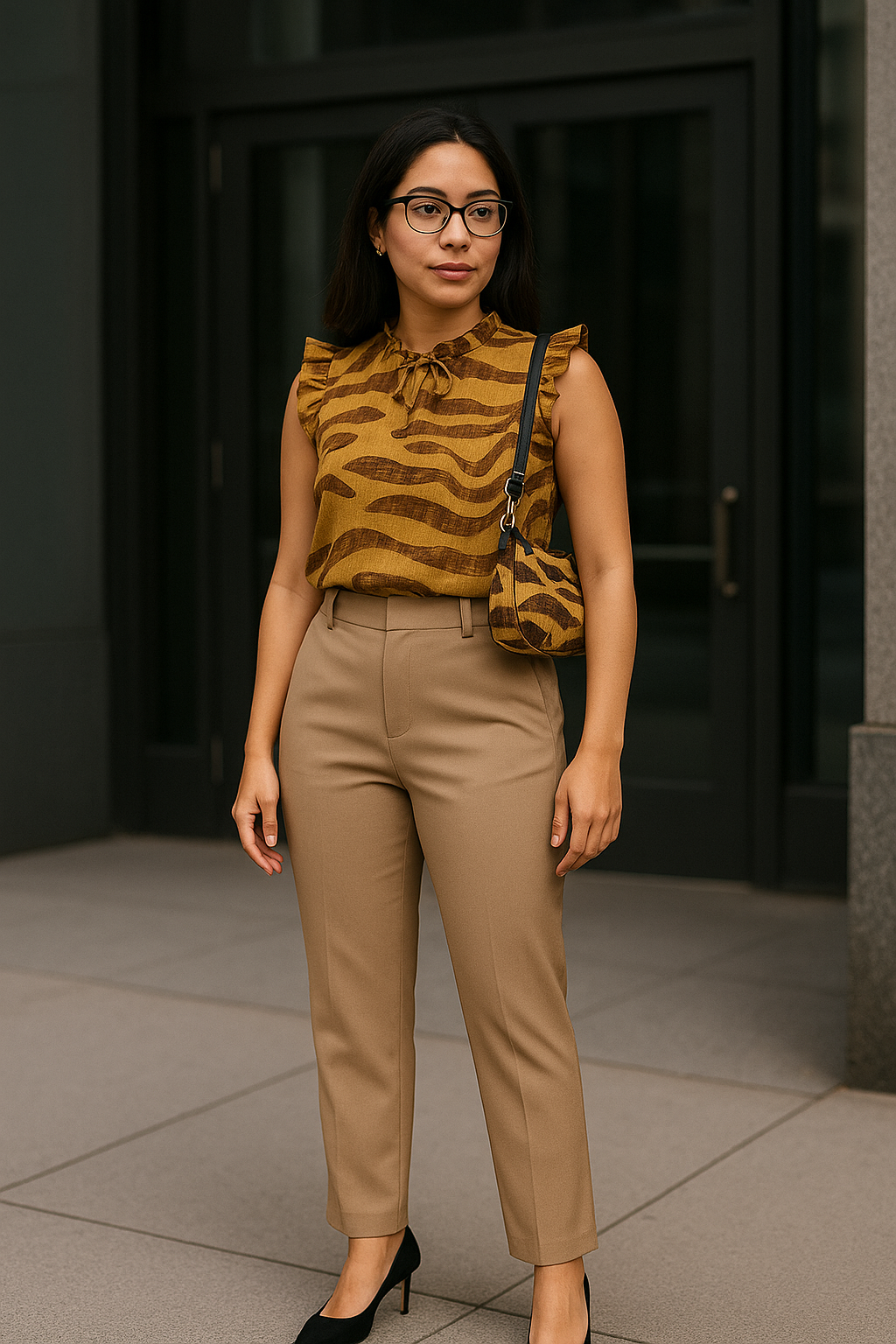 Golden Taz Petite  Pouch - IAKAM