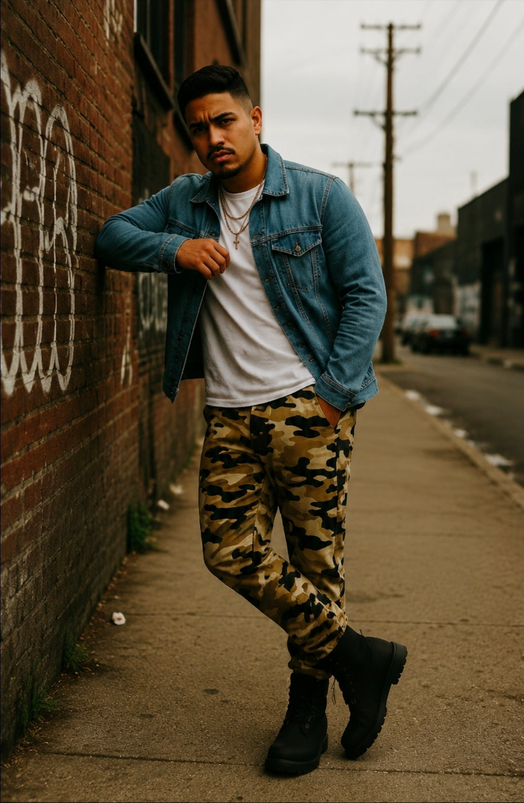 Desert Camouflage Joggers for Men's Stylish Outdoor Comfort