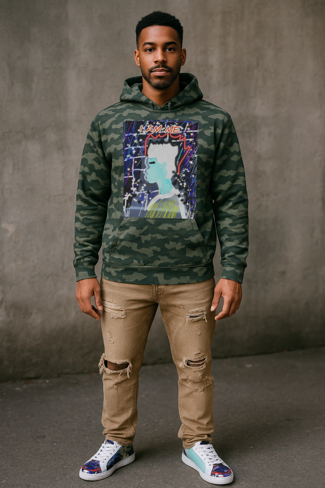 IME Camouflage Adult Hoodie