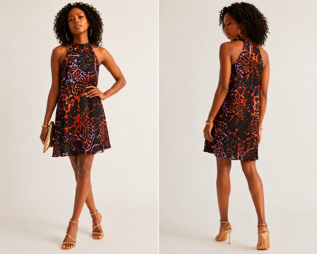 Lady Poteak Women's Halter Dress