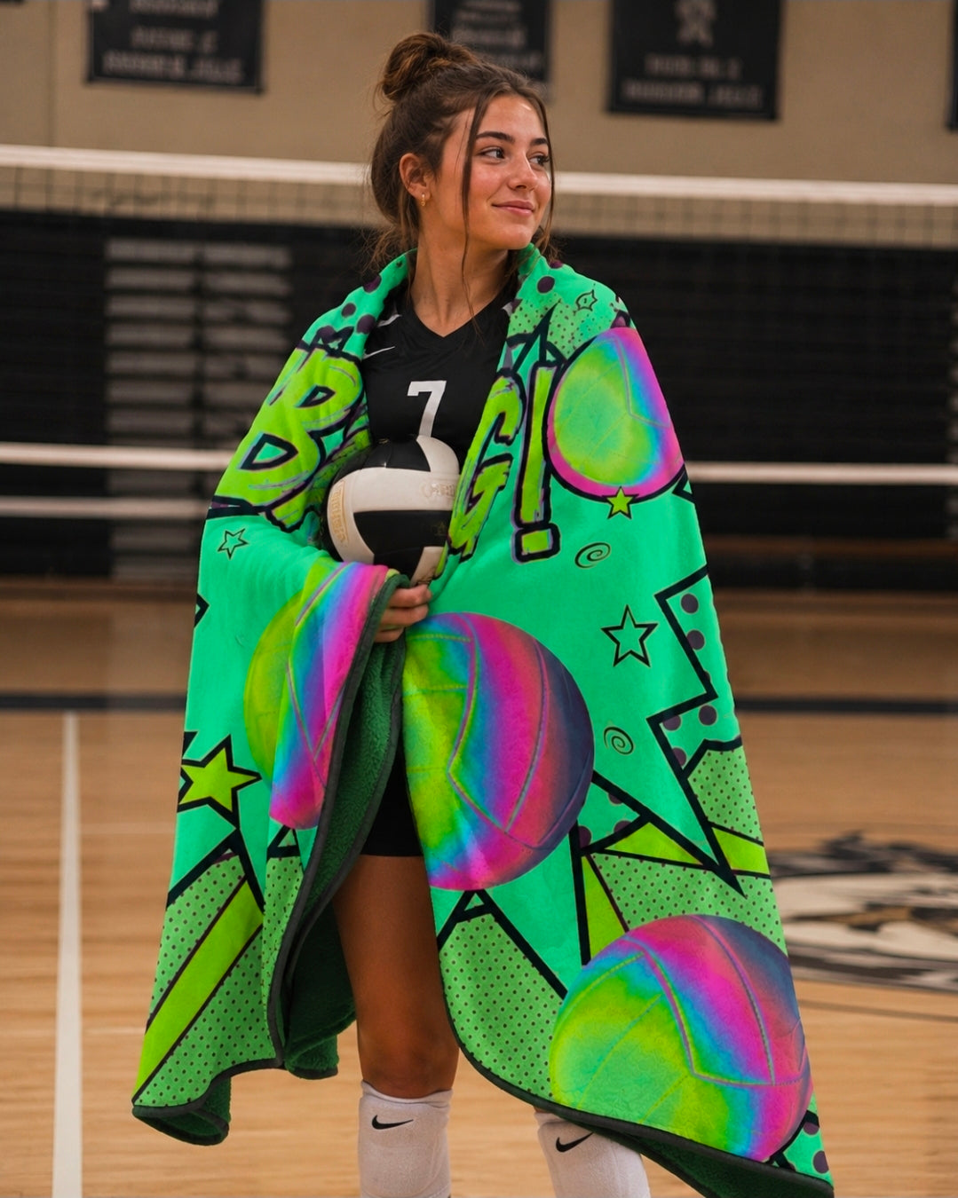 Volleyball Throw Blanket - Cozy Comfort for Sports Lovers