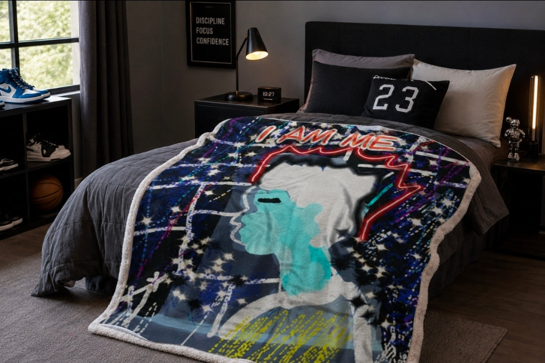 IME Luxurious Throw Blanket - Cozy Addition to Your Home Décor and Comfort