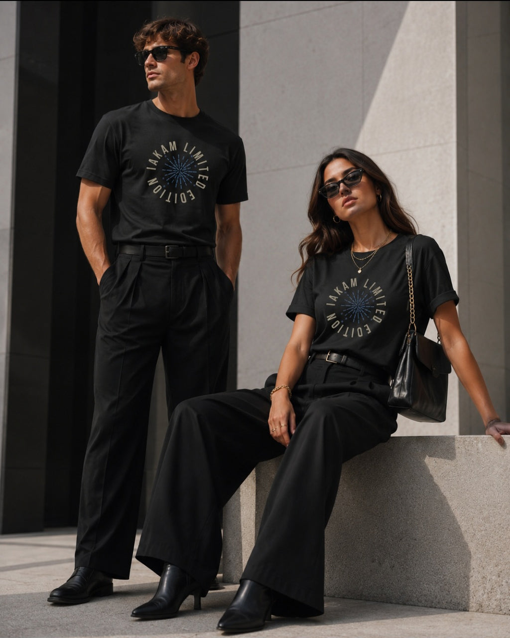 IAKAM Limited Edition Organic T-Shirt - Sustainable Fashion Choice for Eco-Conscious Adults