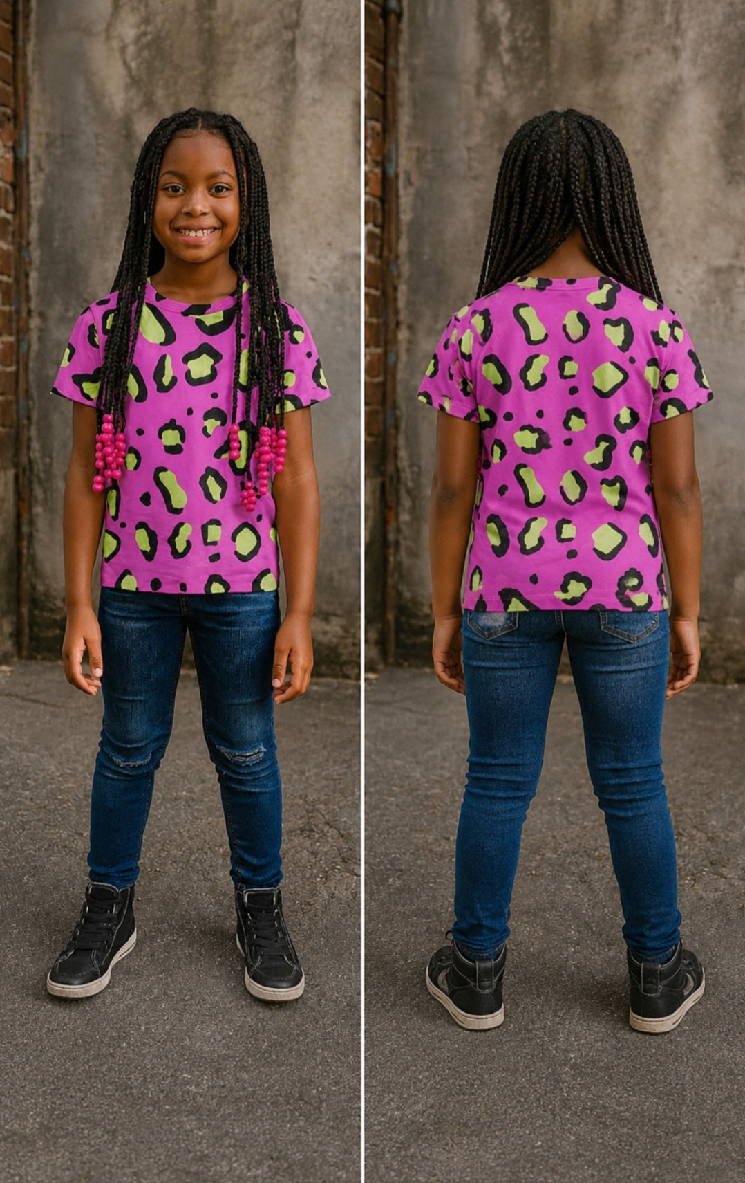 Bedrock Pink Kids Tee - Comfortable & Stylish Apparel for Young Trendsetters