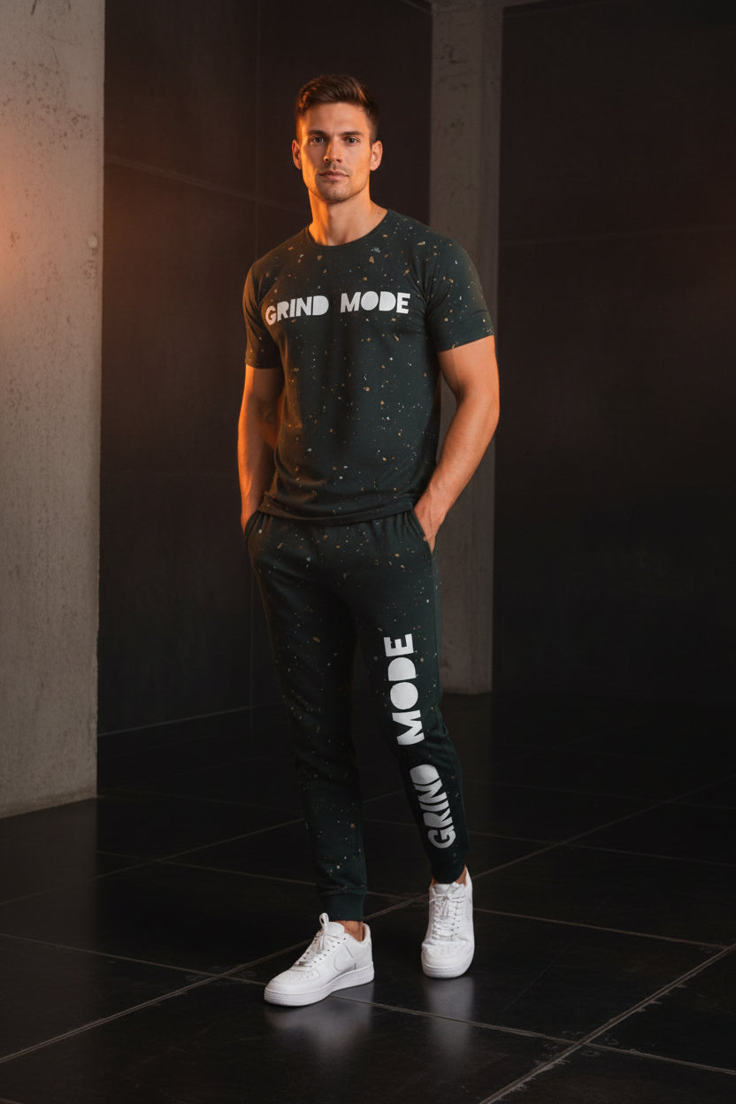 IAKAM Grind Mode T-Shirt - High-Performance Activewear for Men