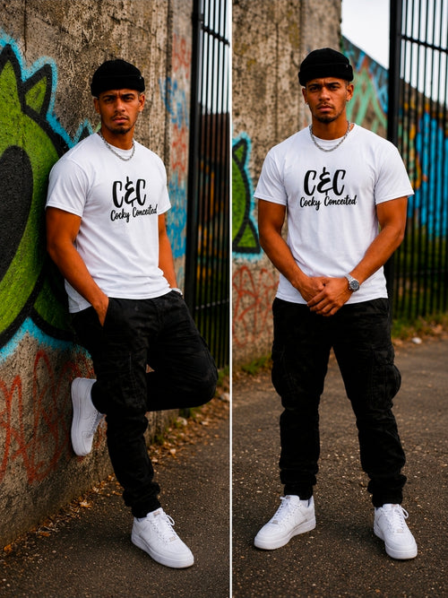 C&C Cocky and Conceited T-Shirt - Make a Bold Fashion Statement with Confidence