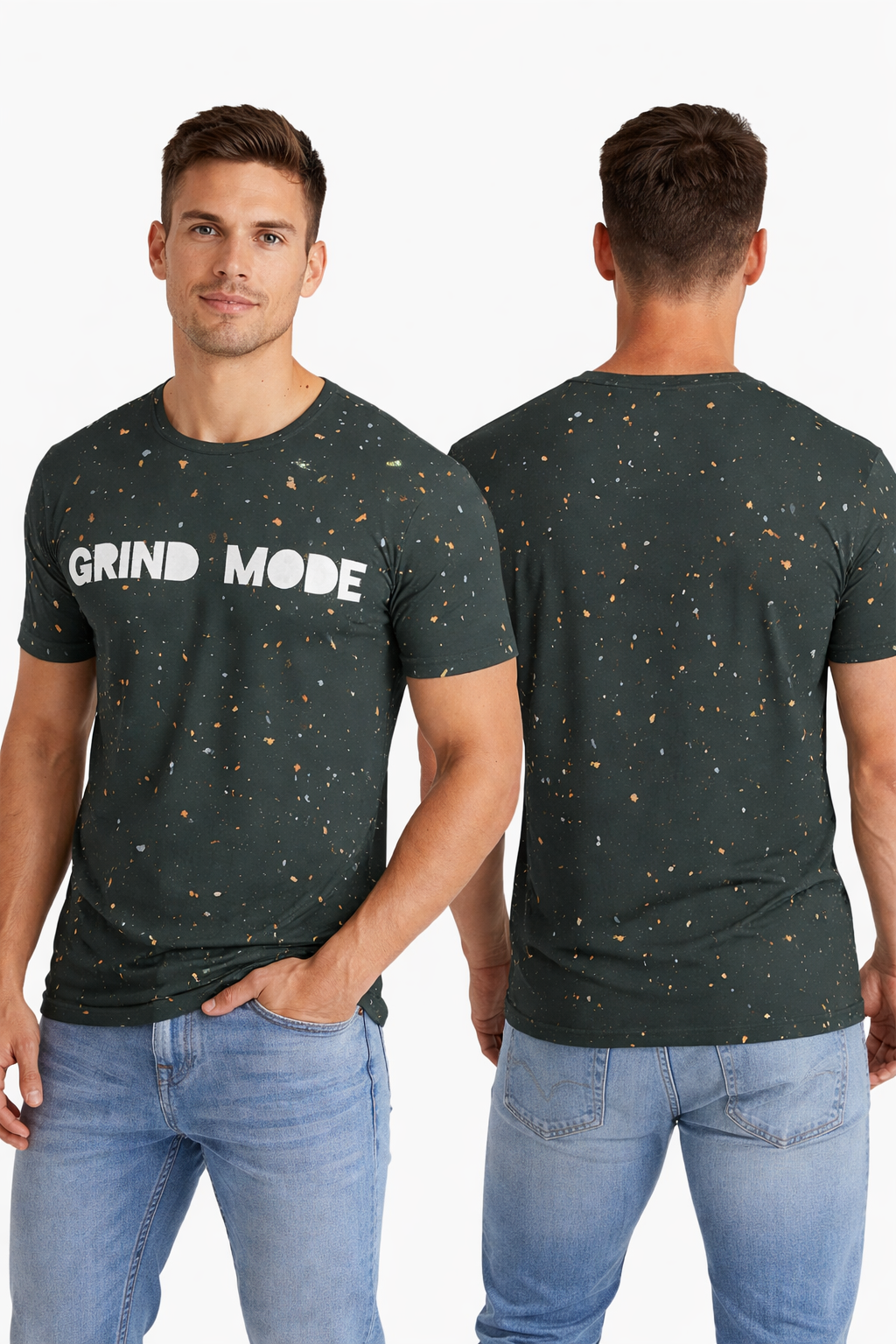 IAKAM Grind Mode T-Shirt - High-Performance Activewear for Men