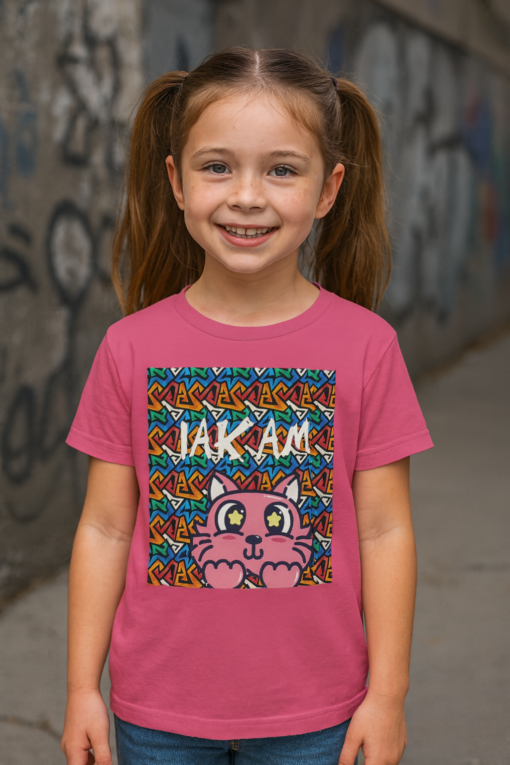 IAKAM Kat Classic Kids T-Shirt