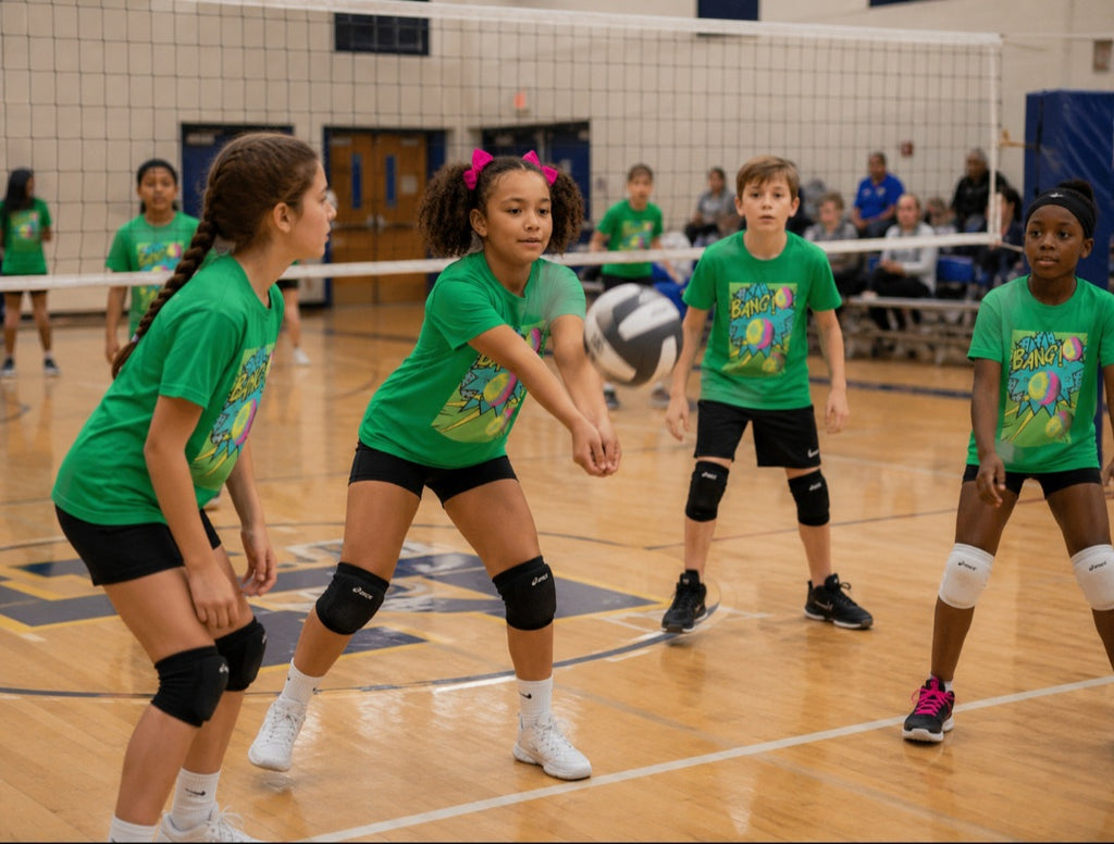 Volley Ball Kids T-Shirt for Young Athletes - Classic Style