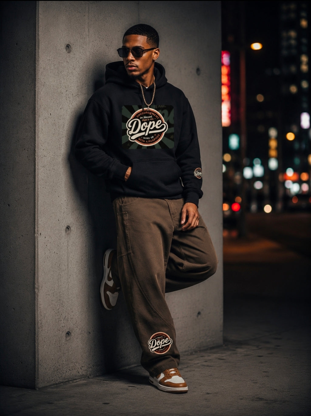 Dope Men's Barrel Leg Pants