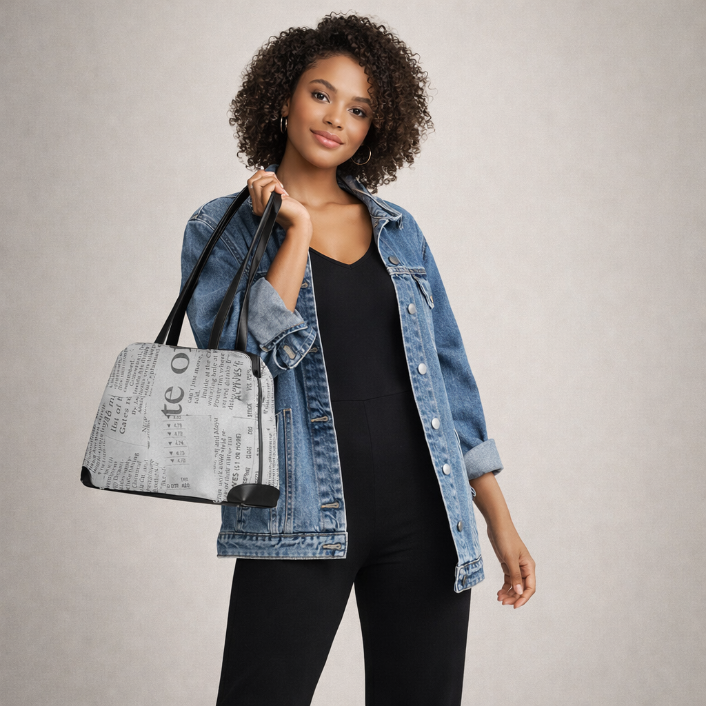 Vintage White Shoulder Bag