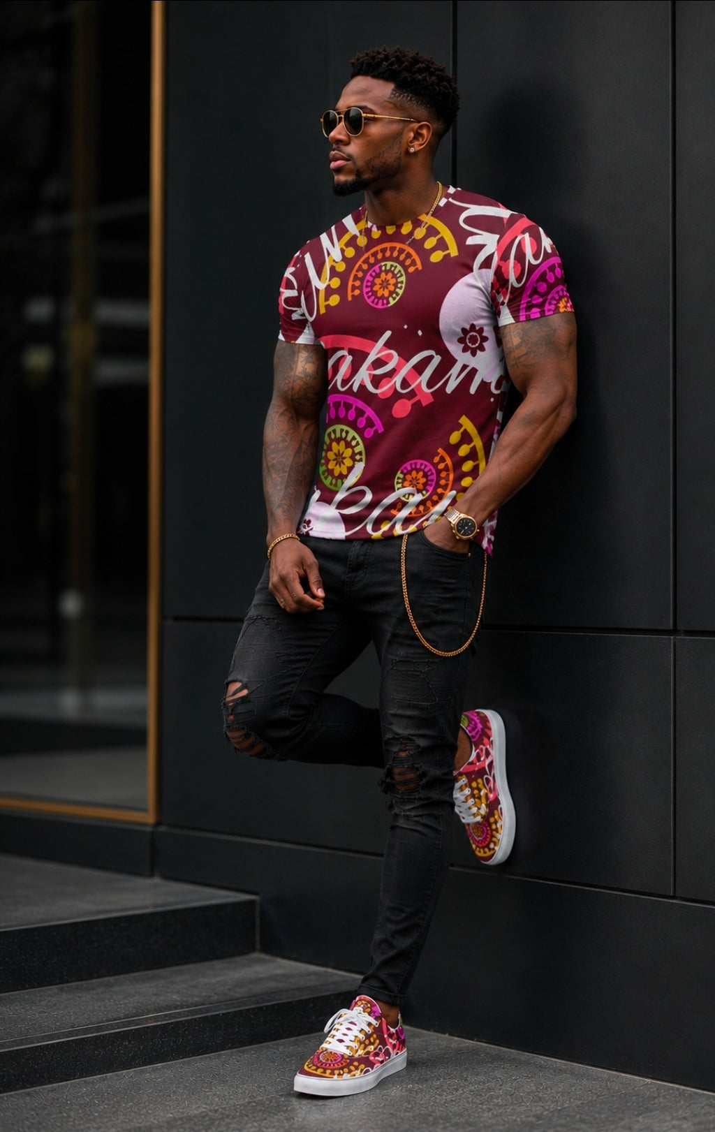 Crazy Skull 1 Men's Tee