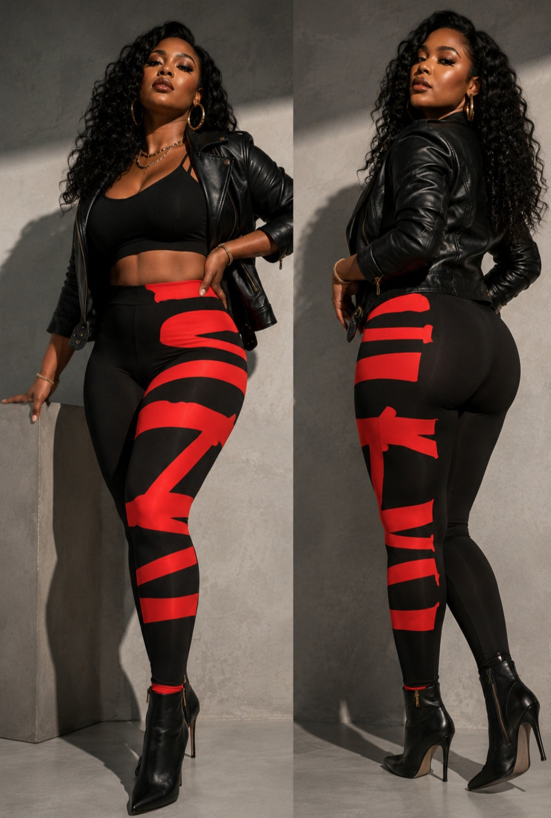 IAKAM Red Leggings for Ultimate Comfort and Style