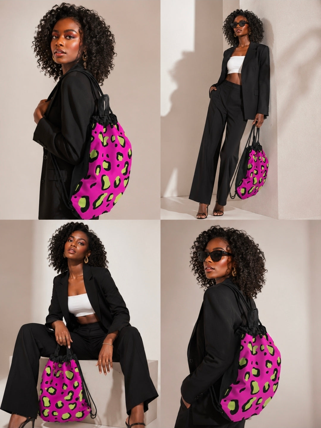 Bedrock Drawstring Backpack for Travel and Gym