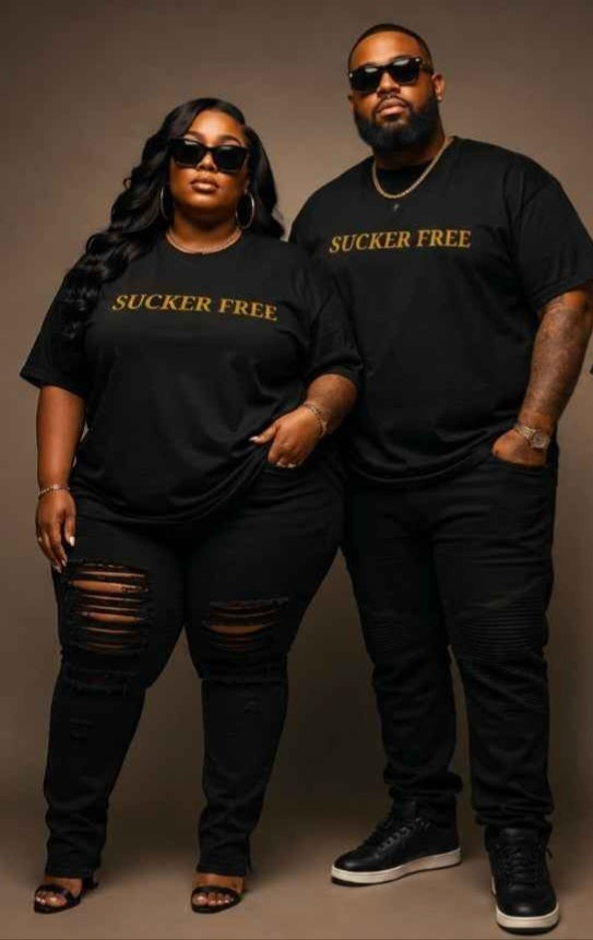 Sucker Free Cotton Tee - Elevate Your Minimalist Fashion with Empowerment