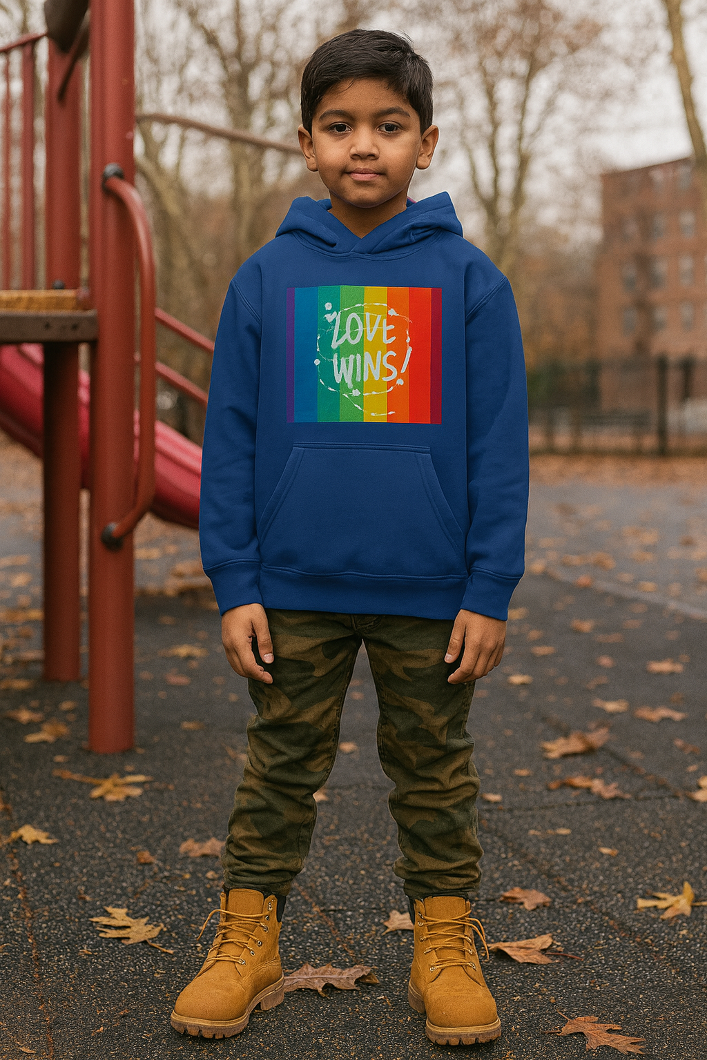 Love Wins Classic Kids Hoodie - IAKAM