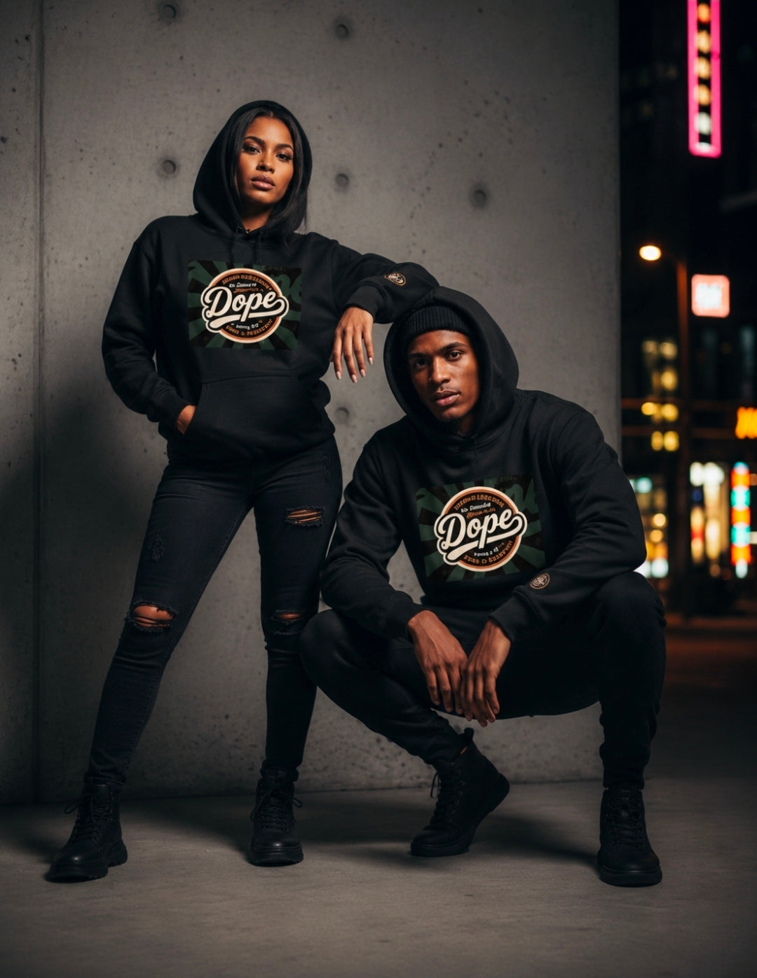 Dope Oversize Fleeced Hoodie