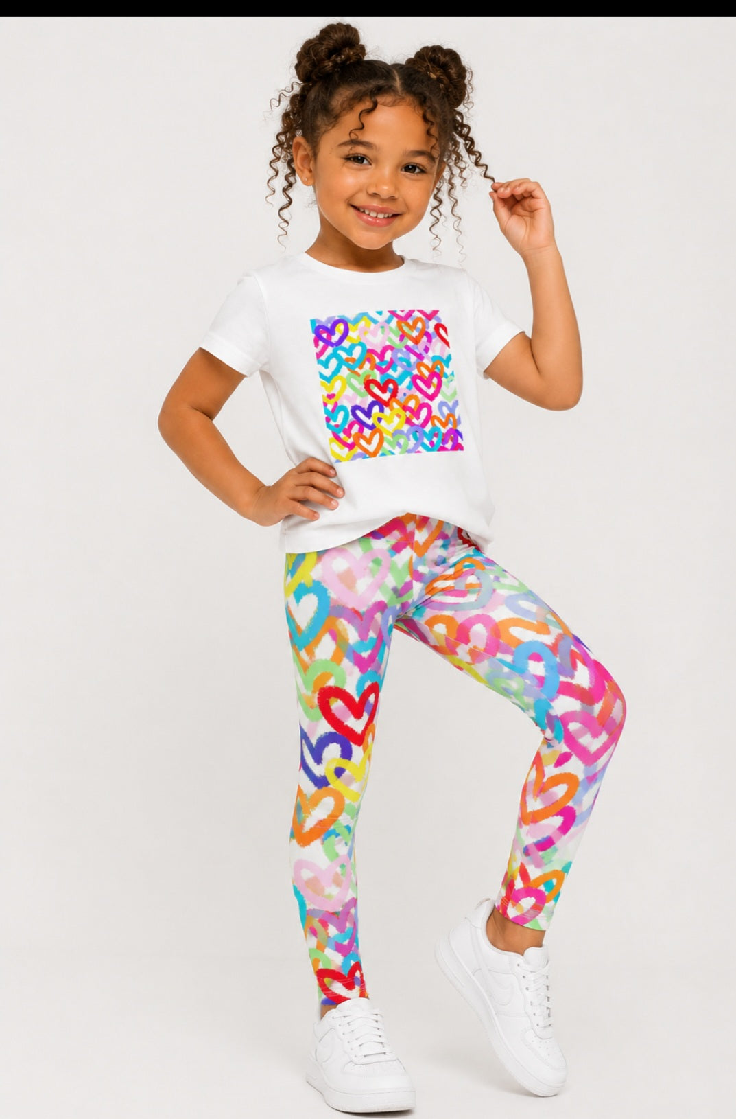 Heartful Kids Tee - Adorable Kids Heart T-Shirt for Every Occasion