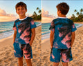Tropical Kids T-Shirt - Colorful Summer Tee for Little Adventurers