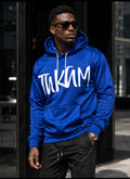Blue Men's Hoodie - Stylish and Comfortable Unisex Sweatshirt