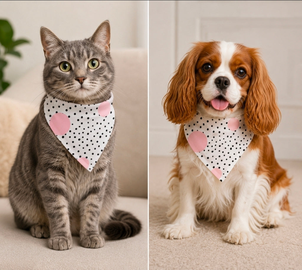 PRETTY Pet Bandana - Stylish Pet Bandana for Dogs and Cats
