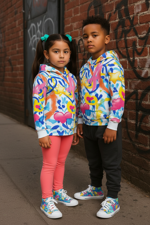 Automation Kids Hightop Canvas Shoe - IAKAM