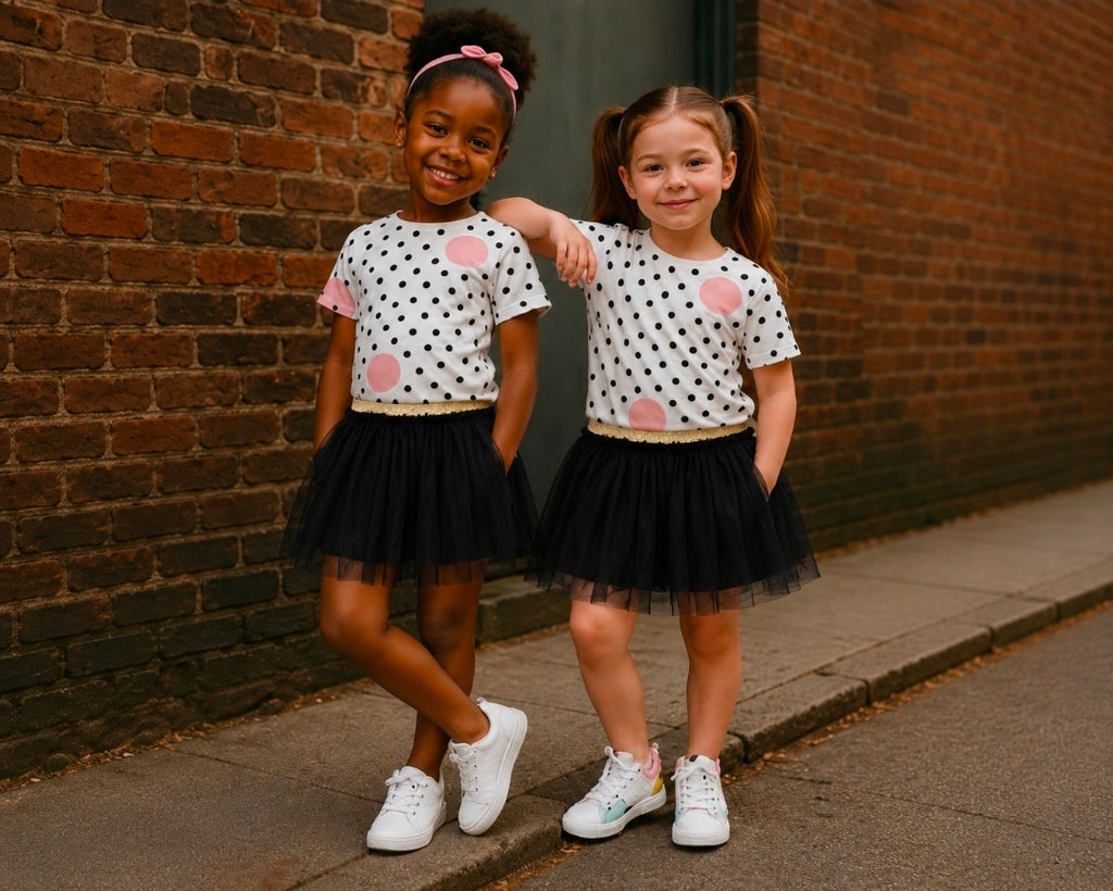 Girl's Flowy Tulle Skirt