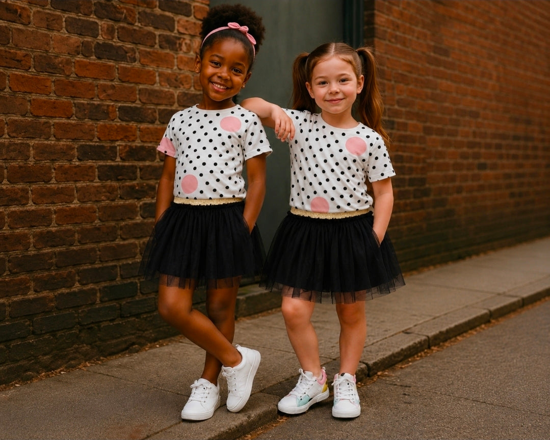 Girl's Flowy Tulle Skirt