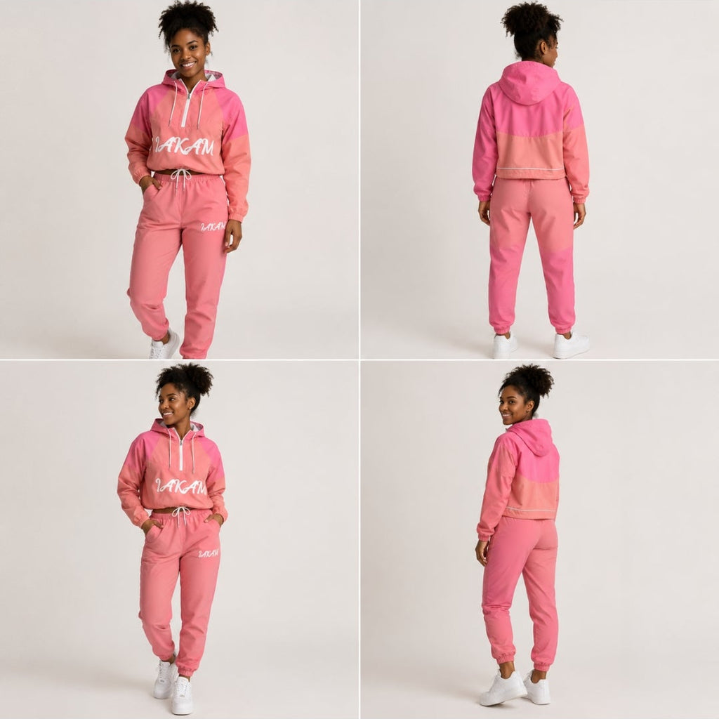 FUSION Women's Windbreaker: Stylish Cropped Design for Outdoor Comfort