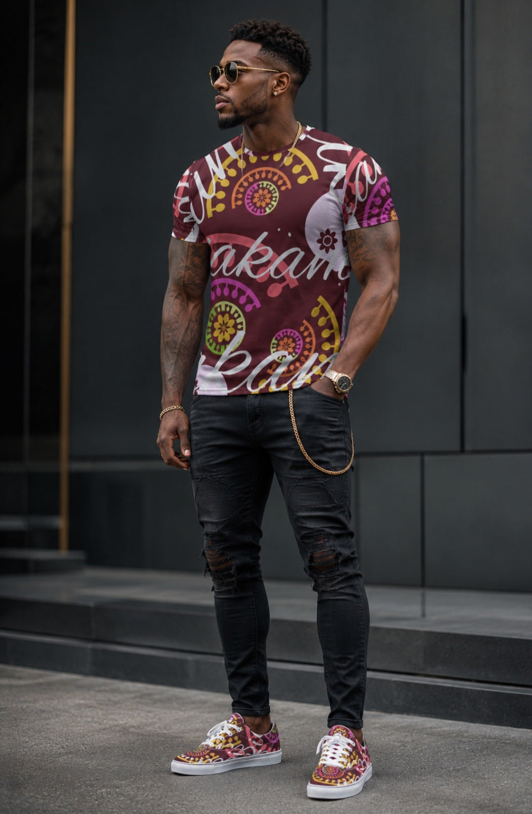 Crazy Skull 1 Men's Tee