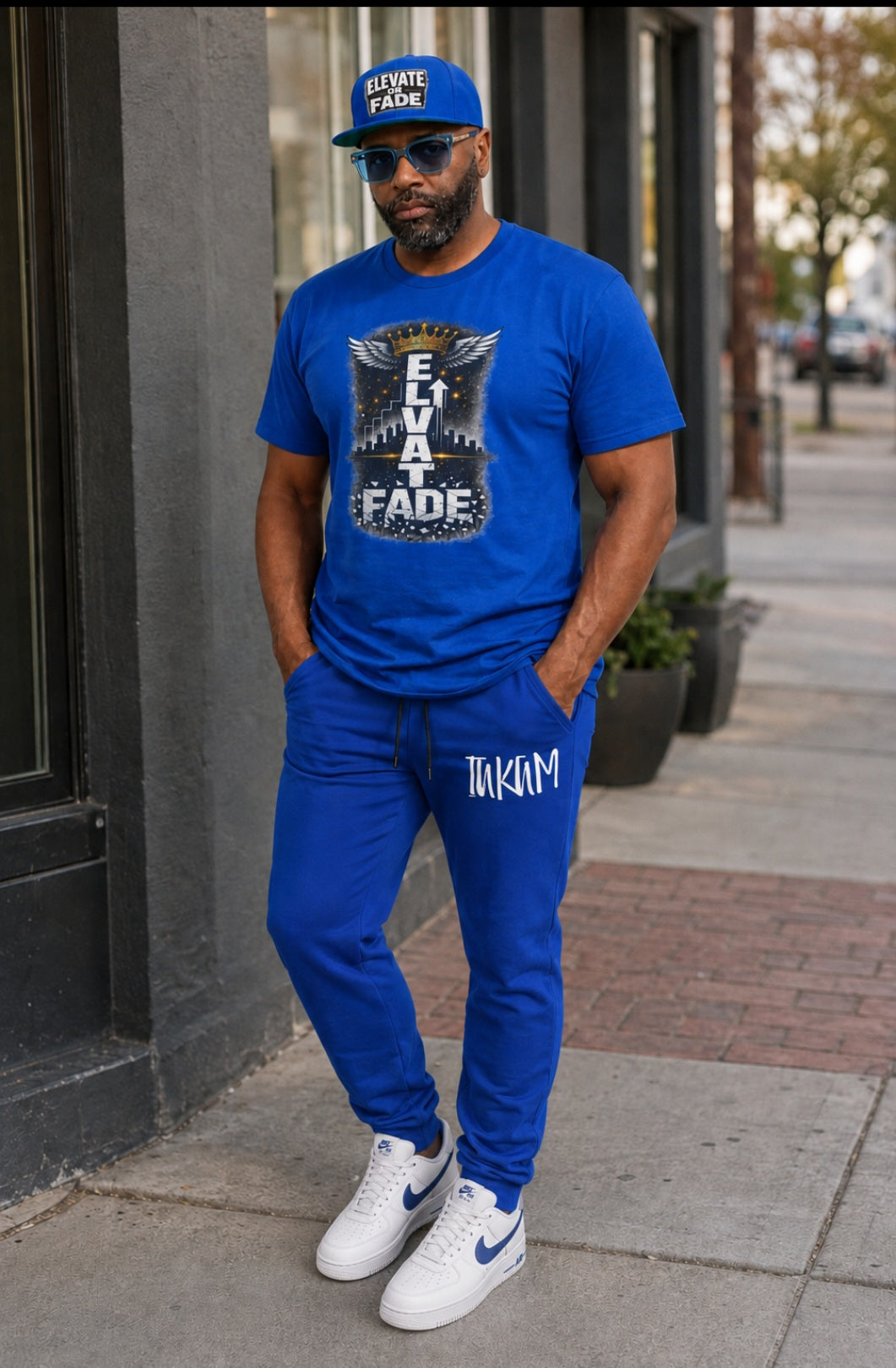 Blu Men's Joggers - Comfortable and Stylish Athletic Wear for Everyday Use
