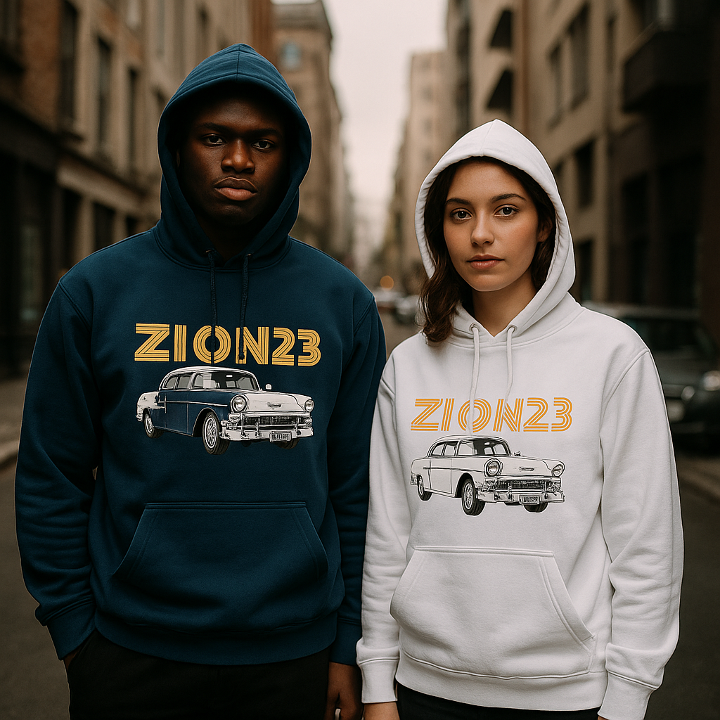 Zion23 100% Organic Cotton Hoodie